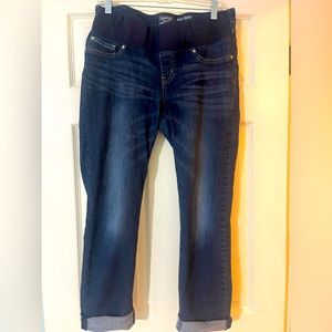 Signature by Levi Strauss baby bump slim boyfriend jean